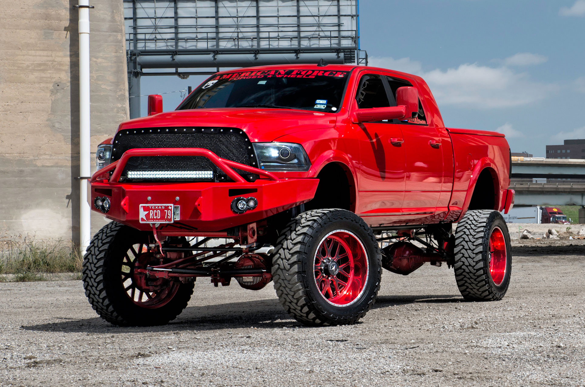17 Incredibly Cool Red Trucks You\u002639;d Love to Own Photos