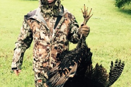 Rogan with his beautiful bird